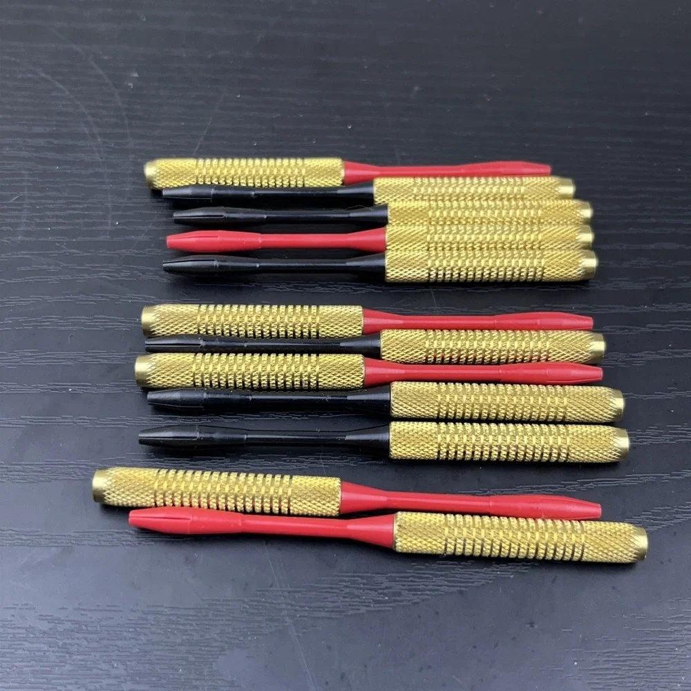Gold Metal Dart‎ Shafts Lot Black Red Hard Tip Dart Accessories